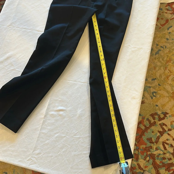 Givenchy Wool & Mohair Straight Leg Pants‎ trousers in Black EU size 36 US 4 NWT - Picture 12 of 13